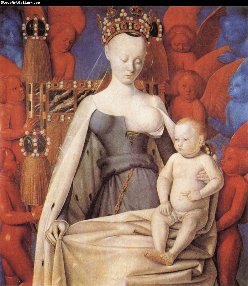 Jean Fouquet Madonna and Child